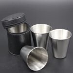 4 Verres à Shot Inox