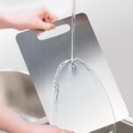 Planche à Découper en Acier Inoxydable