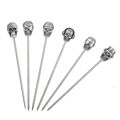 Agitateur Cocktail Tête de Mort