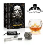 Coffret Verre Whisky Tête de Mort