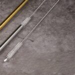 Lot de 8 Pailles en Inox