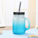Mason Jar Avec Paille