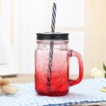 Mason Jar Avec Paille