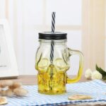 Mason Jar Tête de Mort