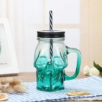 Mason Jar Tête de Mort