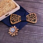 Noeud Papillon en Bois Classique