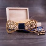 Noeud Papillon en Bois Classique
