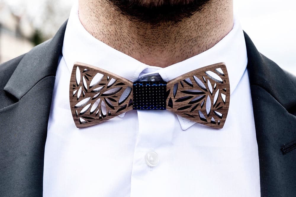 Wooden Bow Tie