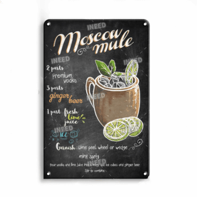 Plaque Déco Moscow Mule
