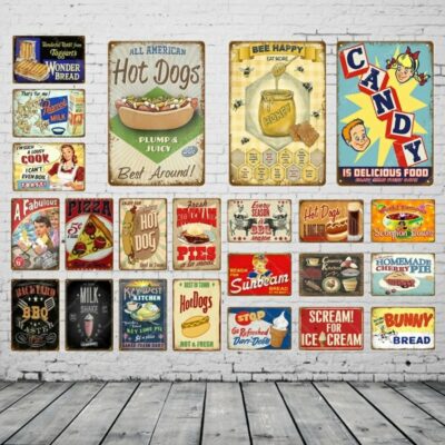 Metal Bar Sign