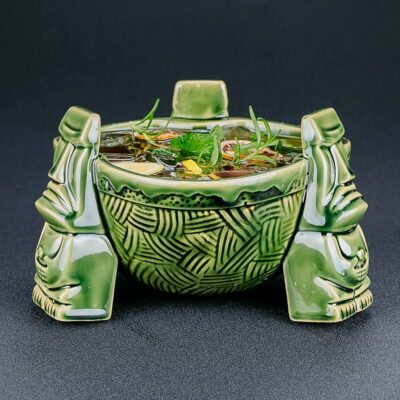 Récipient en Céramique Tiki