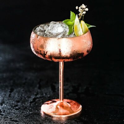 Verre Cocktail Coupe Cuivre
