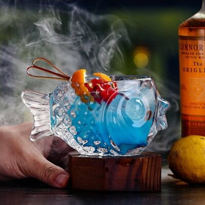 Verre à Cocktail Poisson