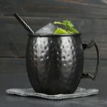 Verre Moscow Mule Noir