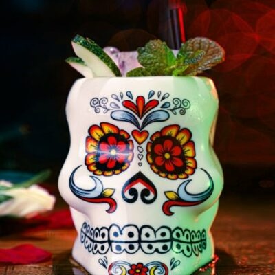 Verre Original Tête de Mort
