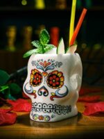 Verre Original Tête de Mort