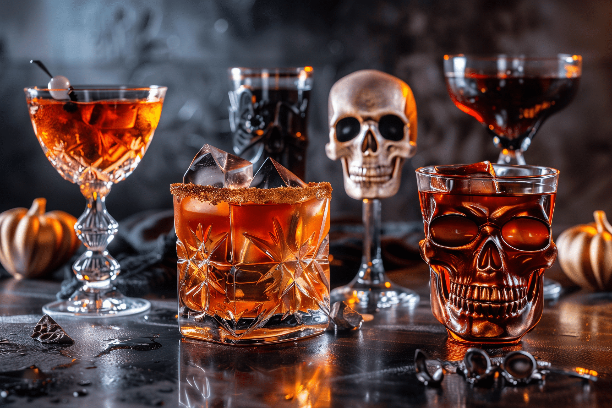 Skull Glasses