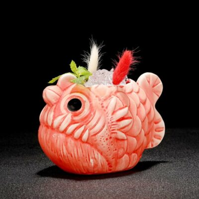 Verre Tiki Piranha