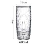 Verre Tiki Transparent