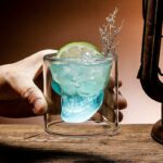Verre Whisky Tête de Mort (4 Pièces)