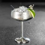 Verre Cocktail Coupe Argent