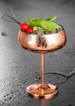 Verre Cocktail Coupe Cuivre