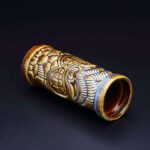 Verre Tiki Marron en Céramique
