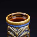 Verre Tiki Marron en Céramique
