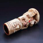 Verre Tiki Effet Bois
