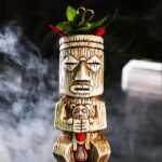 Verre Tiki Effet Bois