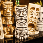 Verre Tiki Maori