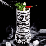 Verre Tiki Maori