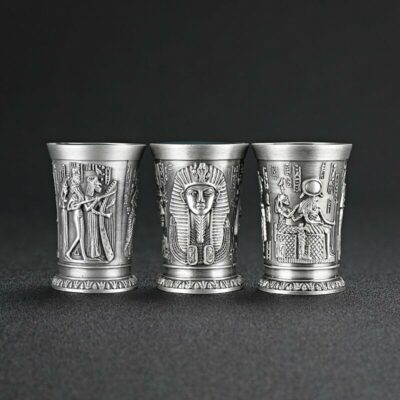 6 Verres à Shot Égyptien