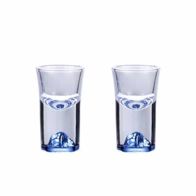Verres à Shot Montagne (2 Pièces)