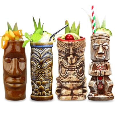Verres à Cocktail Tiki