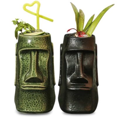 Verre Tiki Île de Pâques